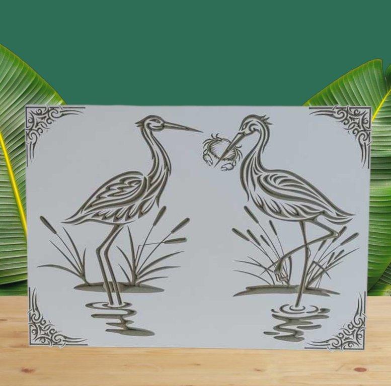 Tableau gravure mécanique sur MDF par LeHéronConception